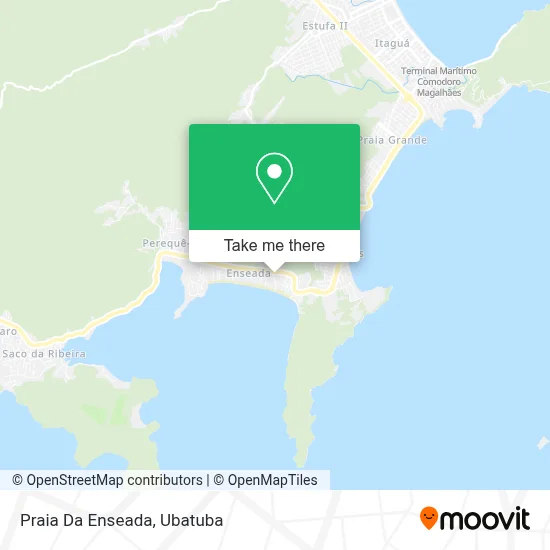 Praia Da Enseada map