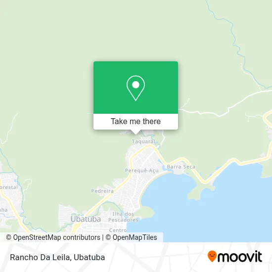 Rancho Da Leila map