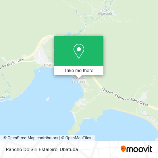 Rancho Do Siri Estaleiro map