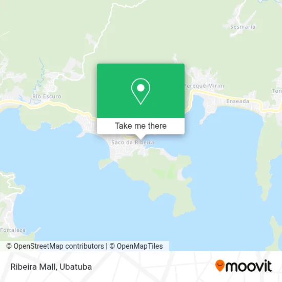 Ribeira Mall map