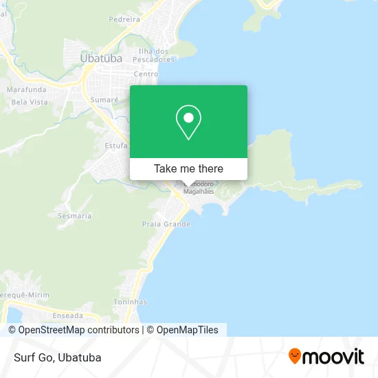 Surf Go map