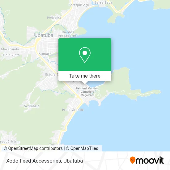 Xodó Feed Accessories map