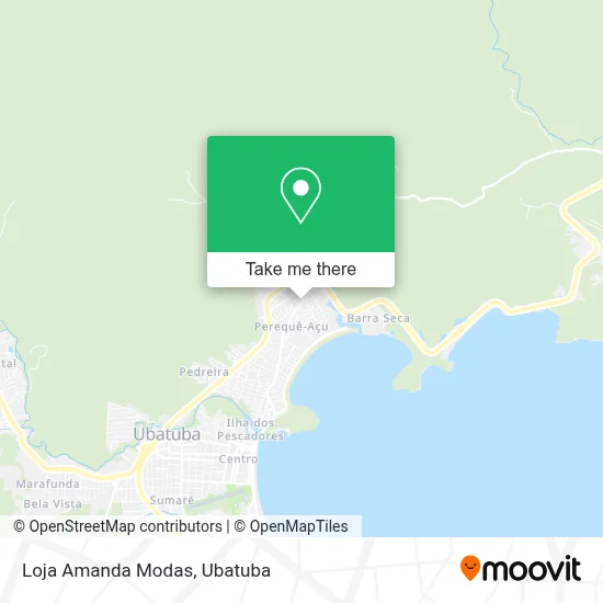 Loja Amanda Modas map
