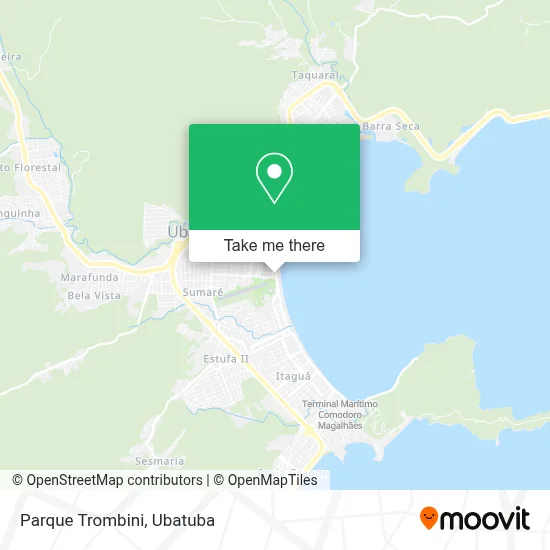 Parque Trombini map