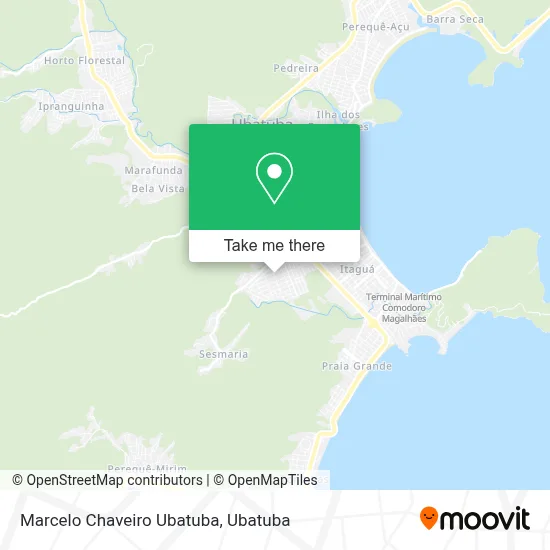 Marcelo Chaveiro Ubatuba map