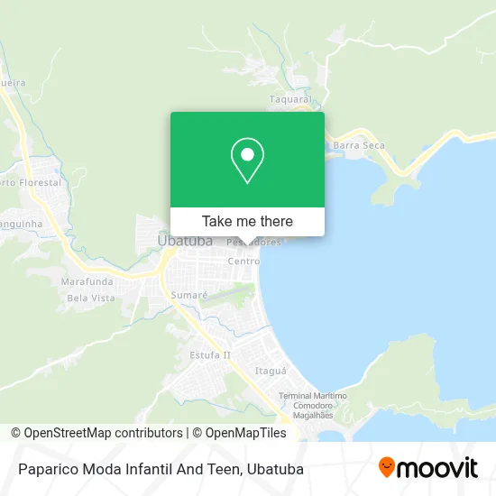 Paparico Moda Infantil And Teen map