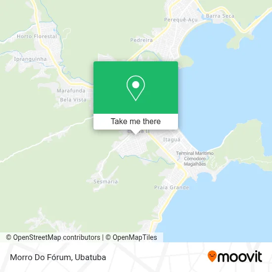 Morro Do Fórum map