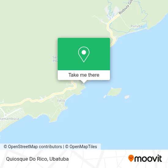 Quiosque Do Rico map