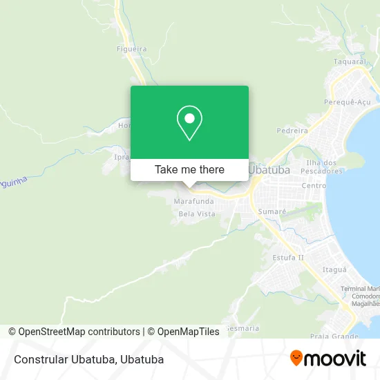 Constrular Ubatuba map