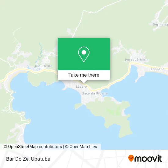 Bar Do Ze map