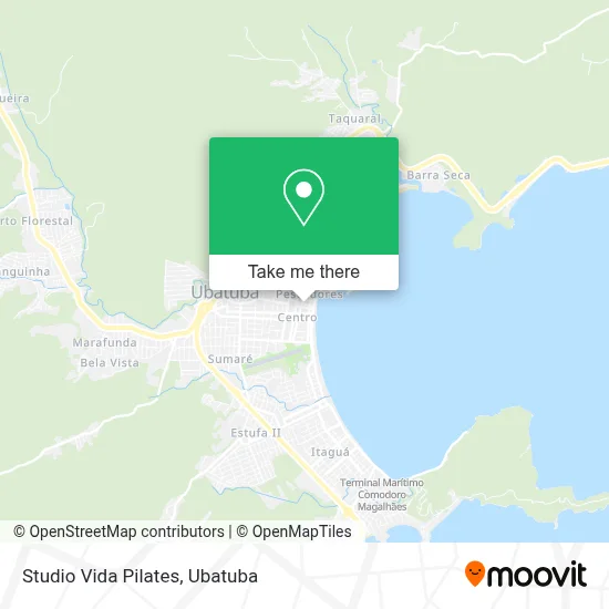 Studio Vida Pilates map