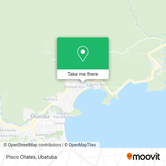 Pisco Chales map