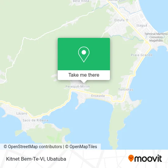 Kitnet Bem-Te-Vi map