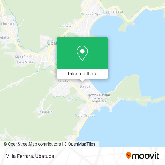 Villa Ferrara map