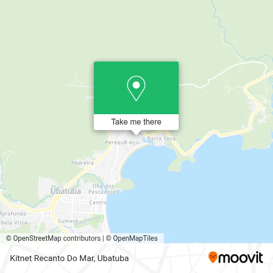 Kitnet Recanto Do Mar map