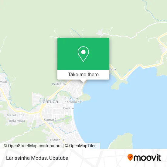 Larissinha Modas map