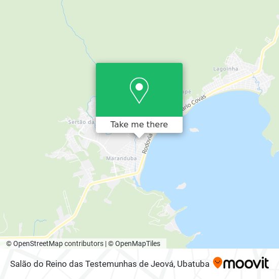 Salão do Reino das Testemunhas de Jeová map