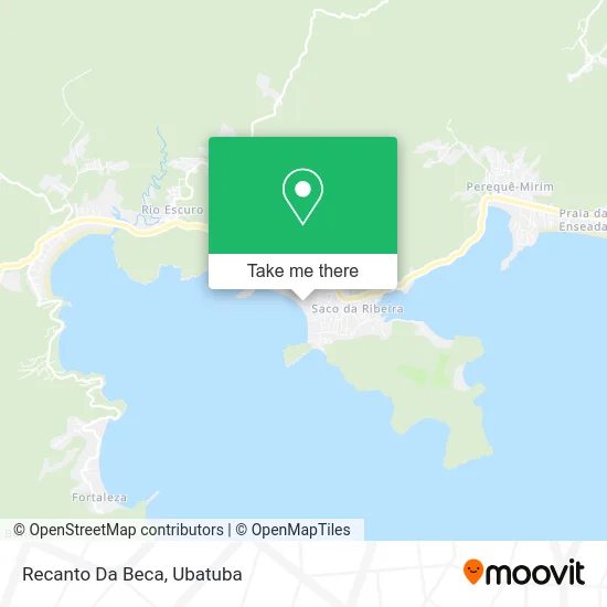 Recanto Da Beca map
