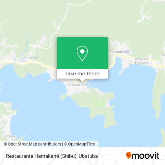 Restaurante Hamakami (Shibu) map