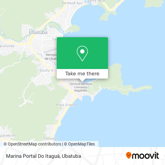 Marina Portal Do Itaguá map