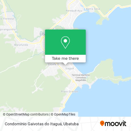 Mapa Condomínio Gaivotas do Itaguá