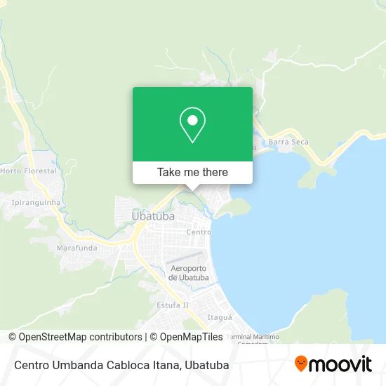 Centro Umbanda Cabloca Itana map