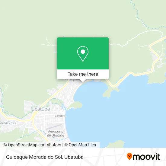 Quiosque Morada do Sol map