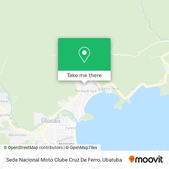 Mapa Sede Nacional Moto Clube Cruz De Ferro