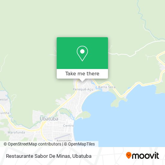 Mapa Restaurante Sabor De Minas