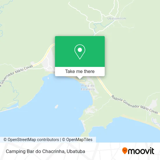Camping Bar do Chacrinha map