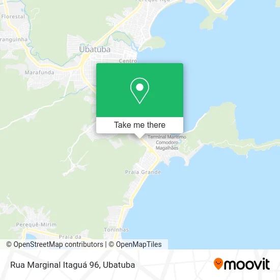 Rua Marginal Itaguá 96 map