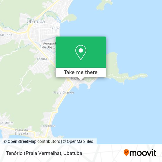 Tenório (Praia Vermelha) map