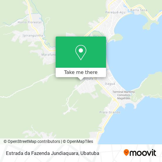 Estrada da Fazenda Jundiaquara map