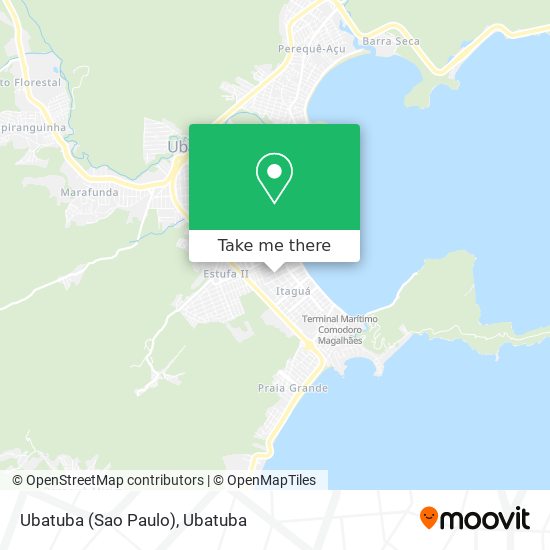 Ubatuba (Sao Paulo) map