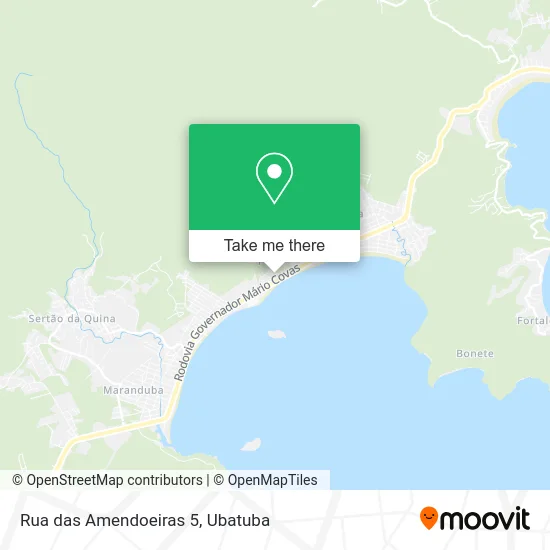 Rua das Amendoeiras 5 map