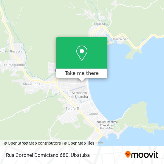 Mapa Rua Coronel Domiciano 680