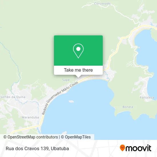 Rua dos Cravos 139 map