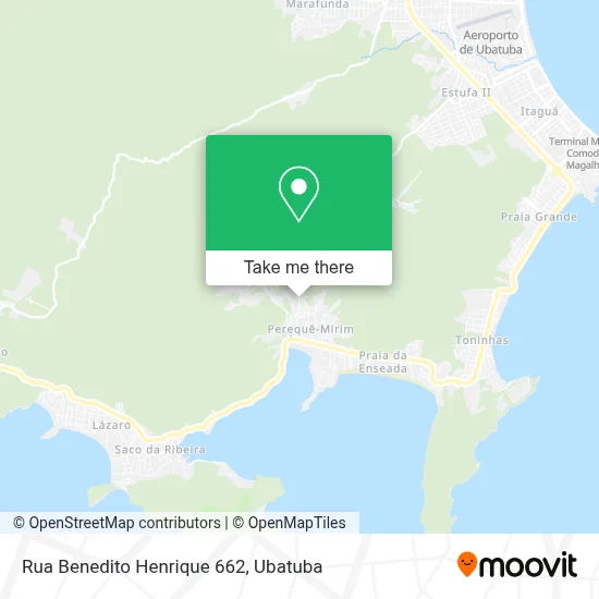 Rua Benedito Henrique 662 map