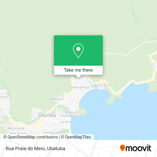 Rua Praia do Meio map