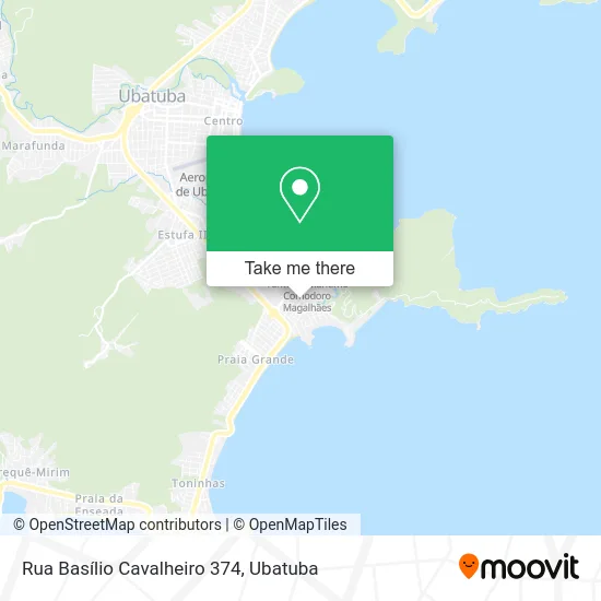 Rua Basílio Cavalheiro 374 map