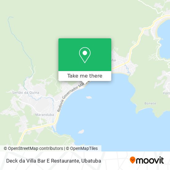 Deck da Villa Bar E Restaurante map