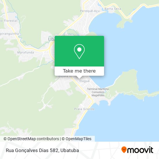 Mapa Rua Gonçalves Dias 582