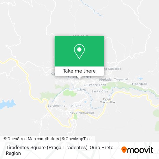 Tiradentes Square (Praça Tiradentes) map