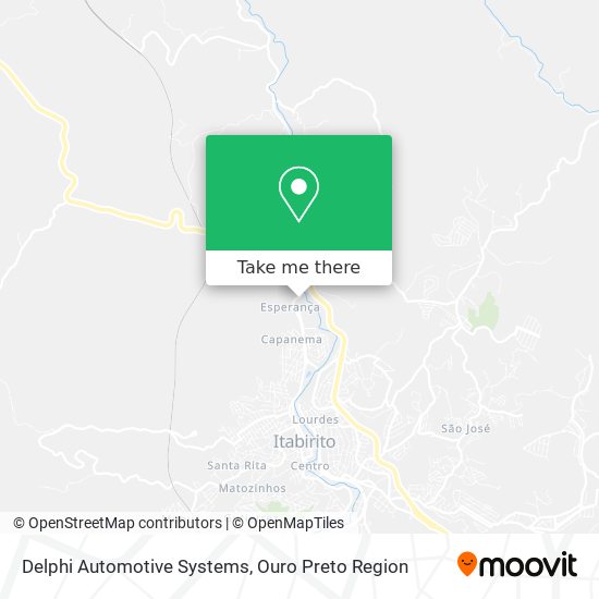 Delphi Automotive Systems map