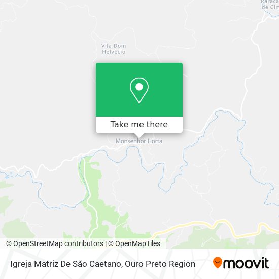 Igreja Matriz De São Caetano map