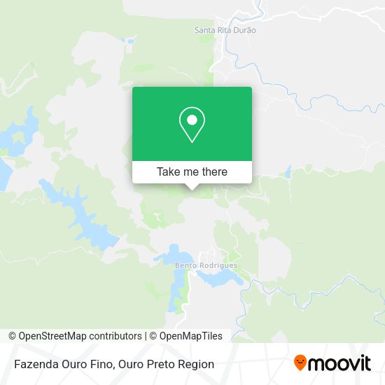 Fazenda Ouro Fino map