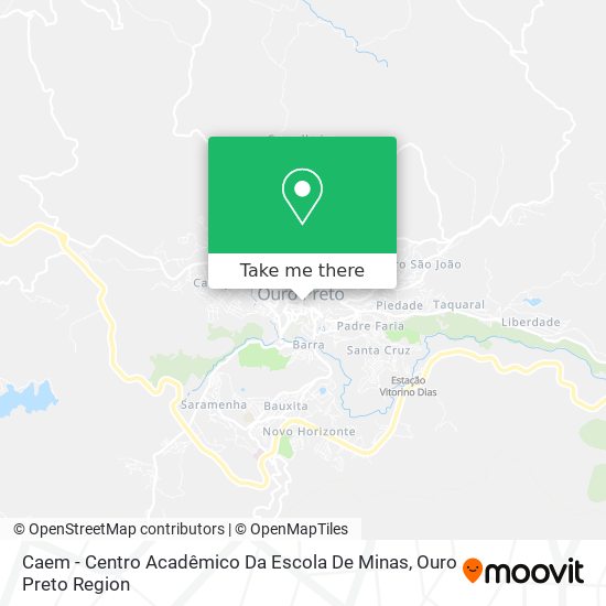 Caem - Centro Acadêmico Da Escola De Minas map