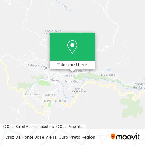 Cruz Da Ponte José Vieira map