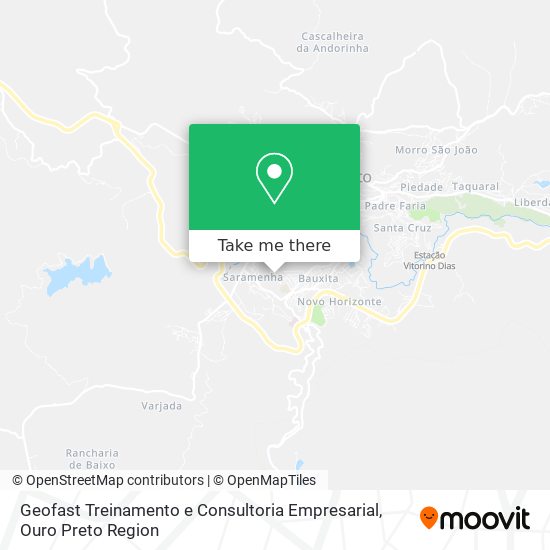 Geofast Treinamento e Consultoria Empresarial map