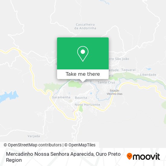 Mapa Mercadinho Nossa Senhora Aparecida